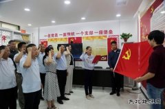 太康县供电公司：重温入党誓词  庆祝党的生日