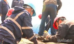 南露天煤矿胶带运行一部圆满完成110胶带更换