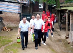 蒲白热电公司：共建文明新农村 互惠互利真扶贫