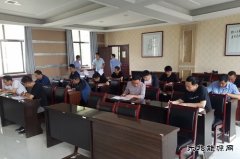 白水县煤炭局对蒲白西固煤业安全生产管理人员进行安全考试