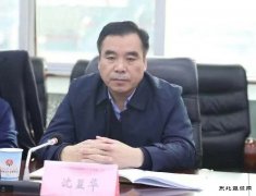 蒲白矿业公司党委书记、董事长沈显华一行到建庄矿业调研指导工作