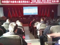 龙煤向阳矿开展“讲创新提能力，讲安全提水平”主题党日活动