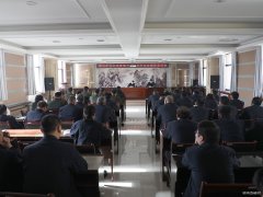 蒲白矿业公司副总经理王军胜到西固煤业宣讲党的十九届五中全会精