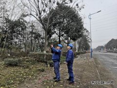 国网四川广汉市供电公司：风雪中巡线  守护温暖