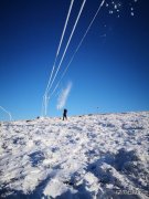 极寒天气下的坚守