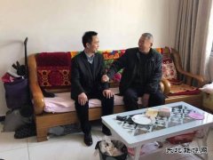 中煤矿建集团党委委员、副总经理徐辉东走访慰问退休老党员
