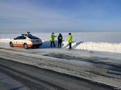 阿勒泰执法支队北屯执法大队开展春运安全检查