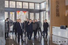 辽宁省工信厅副厅长申世英到航锦科技调研