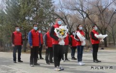 肇州县电业局：传承红色基因学习百年党史开展清明祭奠英烈活动