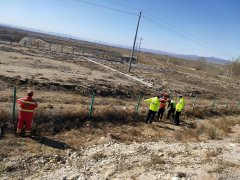 北屯执法大队深刻汲取昌吉煤矿透水事故消除辖区公路安全隐患