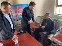 蒲白建新煤化：走访困难职工 送关怀暖人心