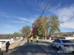 阿勒泰执法支队北屯执法大队为民办事消除安全隐患