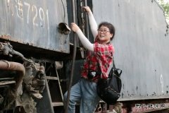 蒸汽火车遥远的记忆