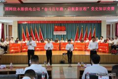 佳木斯供电公司：举办“奋斗百年路·启航新征程”党史决赛