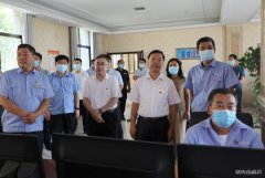 渭南市委常委、统战部部长、政法委书记樊存弟到西固煤业调研