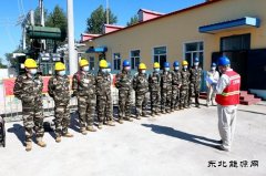 黑龙江兴凯湖供电分公司：“党建+”激发秋季检修红色动力