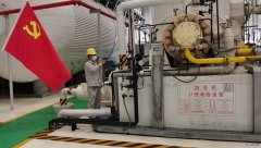 蒲洲热电公司开展“党旗飘扬筑堡垒 党徽闪耀争先锋”活动