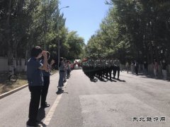 哈巴河执法大队：欢送退役老兵光荣返乡 珍重，老兵！