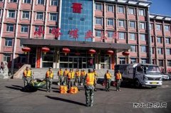 晋能控股煤业集团小峪煤业公司民兵参加怀仁市武装部应急集训