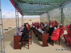 北屯执法大队参加阿勒泰公路管理局钢桥架设演练