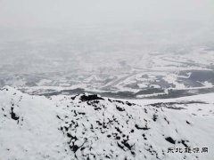 摄影作品：雪后西露天矿