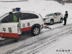 阿勒泰执法支队布尔津执法大队—喀纳斯冬季旅游的护路使者