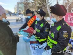 阿勒泰执法支队哈巴河执法大队：开展普法宣传，提升法律意识