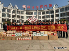 “爱心慰问暖人心，医养院内显真情”