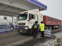 福海执法大队多措并举强化春节期间治超工作