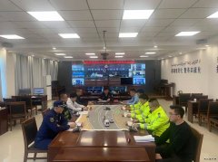 北屯执法大队联合多部门开展高速公路较大事故应急处置桌面推演