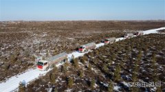 新春走基层|顶风冒雪 高效配送