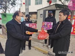 蒲白中心社区：送去虎年的第一声祝福