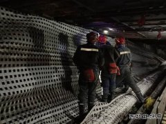 涌鑫矿业公司：攻坚克难决胜133101工作面末采工作