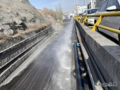 榆北煤业涌鑫矿业公司：“云微雾”降尘抖擞“科技范”