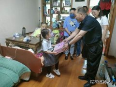 蒲白中心社区：入户慰问暖人心  满满关爱暖童心