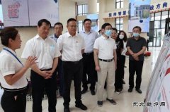 江苏省工信厅副厅长李强到陕西中能煤田考察调研