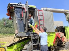 蒲白矿业技校联合党委：血麦农收送清凉 嘱咐安全鼓干劲