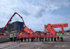 南京地铁4号线二期首座车站（定向河北站）主体结构封顶