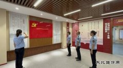 哈巴河执法大队：重温入党誓词，牢记初心使命