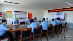 北屯执法大队党支部组织观看《红色家风》系列专题片