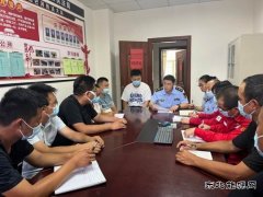 阿勒泰执法支队哈巴河执法大队：召开涉路工程安全监管会议