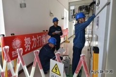 巴林左旗供电公司在66千伏上京变电站开展10千伏开关传动试验