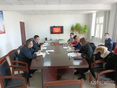 阿勒泰执法支队富蕴执法大队召开超限运输治理联动会议