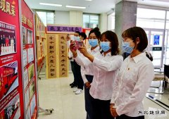 牡丹江水电总厂：举办“奋进崭新征程 喜迎二十大”图片书画展