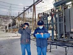 图片新闻：国网黑龙江水电总厂开展寒潮特巡检查