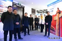 江西省政协副主席、民盟省委会主委辜清到江西建工一建调研