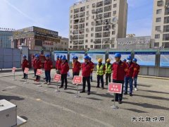 中铁五局合肥地铁2号线东延线1标项目部举行安全应急演练