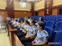 阿勒泰执法支队哈巴河执法大队：观看庭审视频 感受法律力