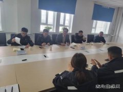 阿勒泰执法支队布尔津执法大队召开巡查、治超工作联席会议