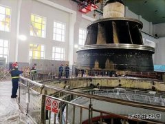 黑龙江水电总厂：重达144吨水轮机组转轮平安“回家”